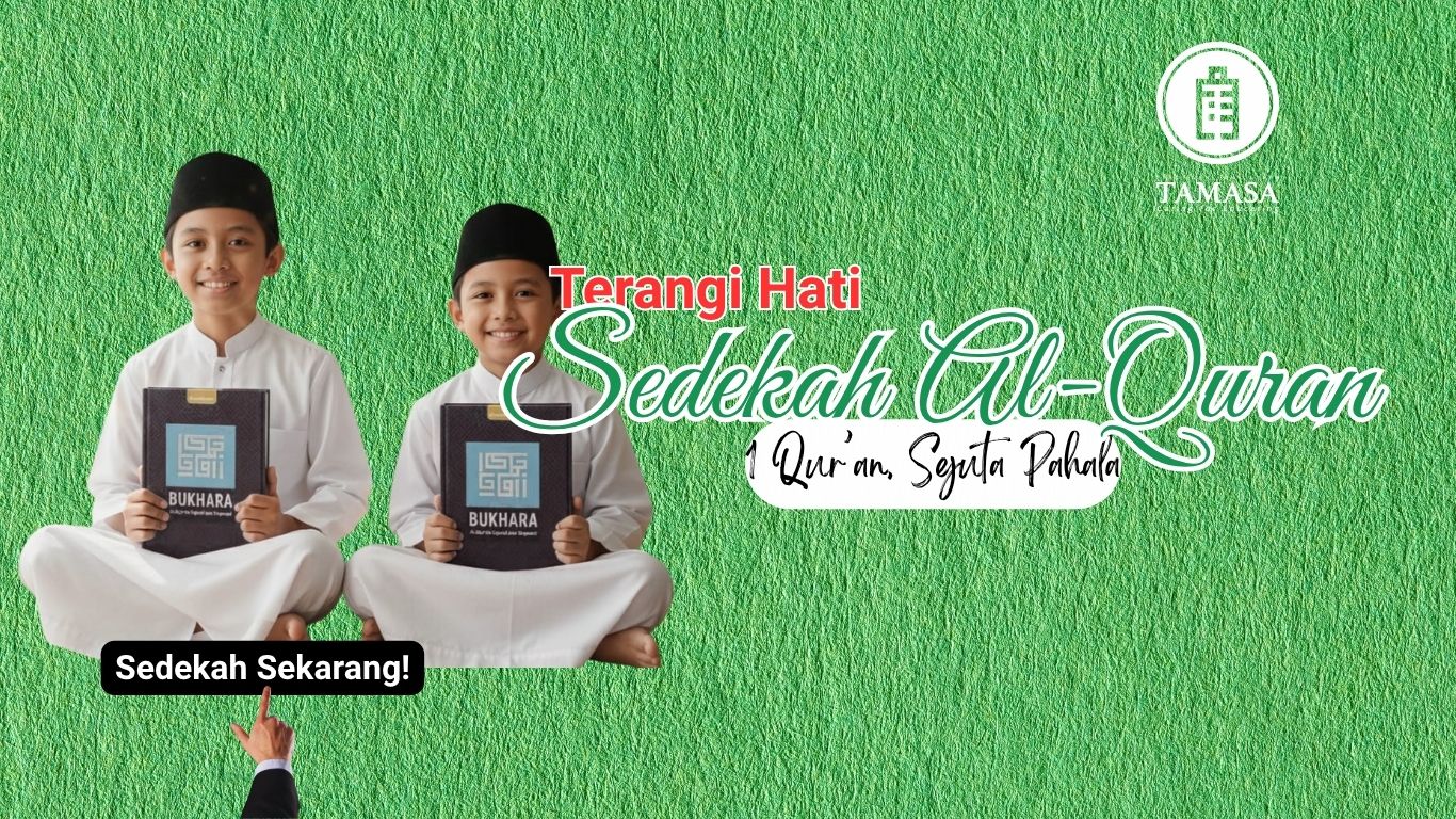 Sedekah AlQuran; Terangi Hati dengan Sedekah Al-Quran